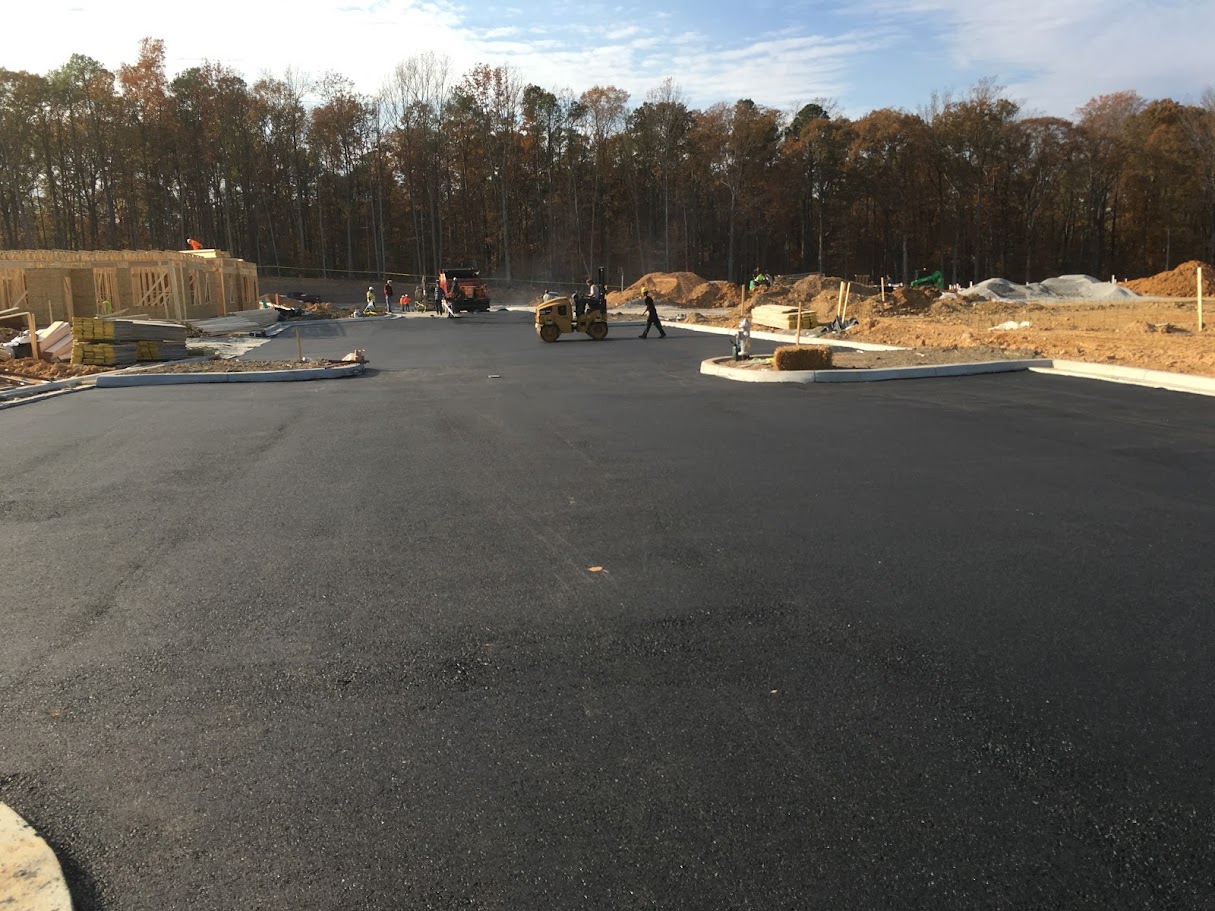 Firestone Auto Care Bays paving project